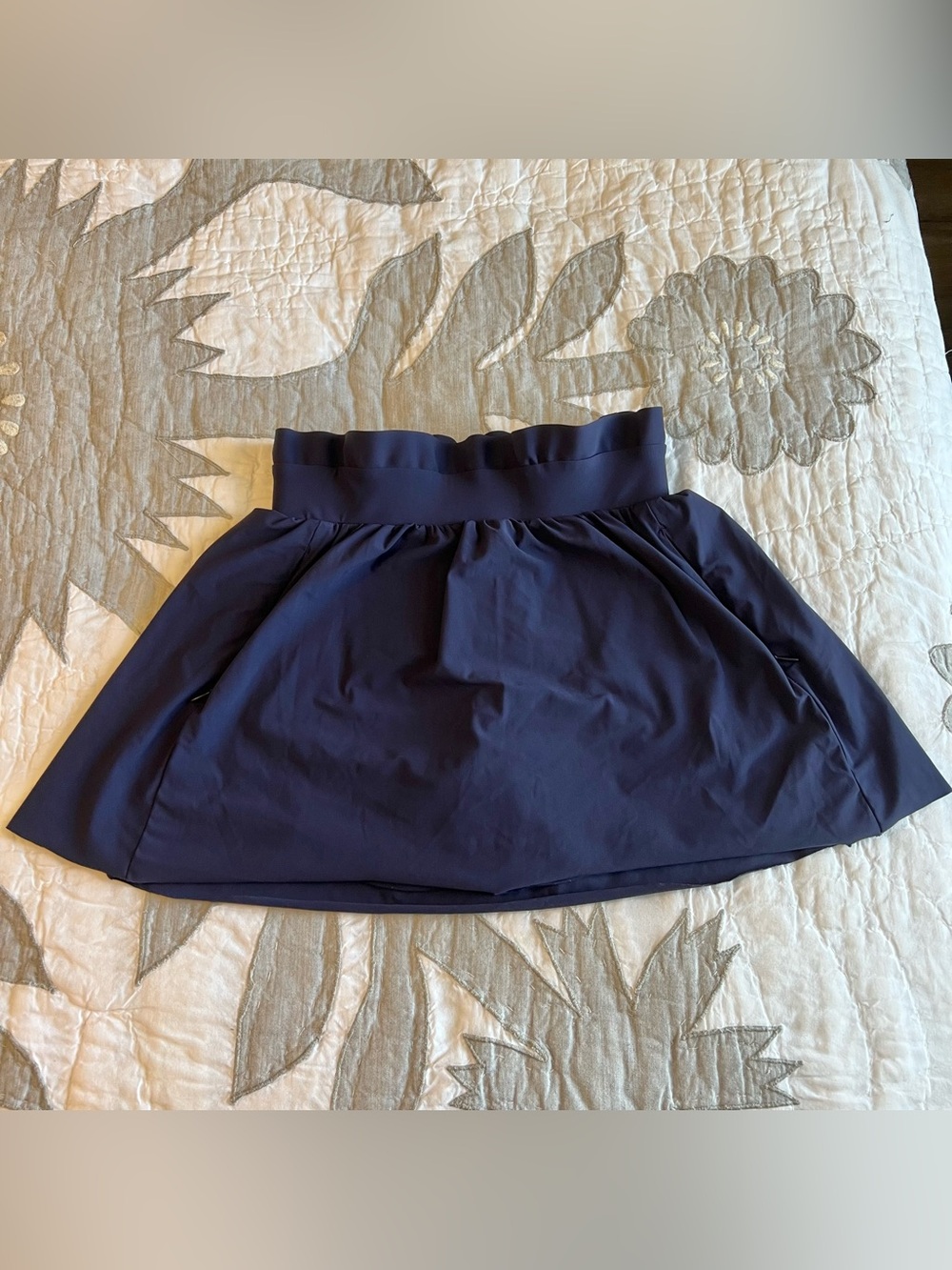 Greyson Phoenix Skirt Shortie Youth Girls Size 6 Blue Golf Tennis Skort READ